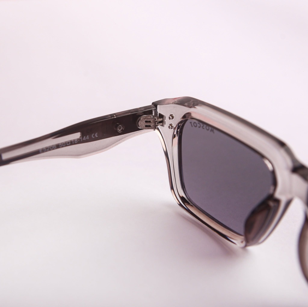 Moscot 7-barrel hinges close up